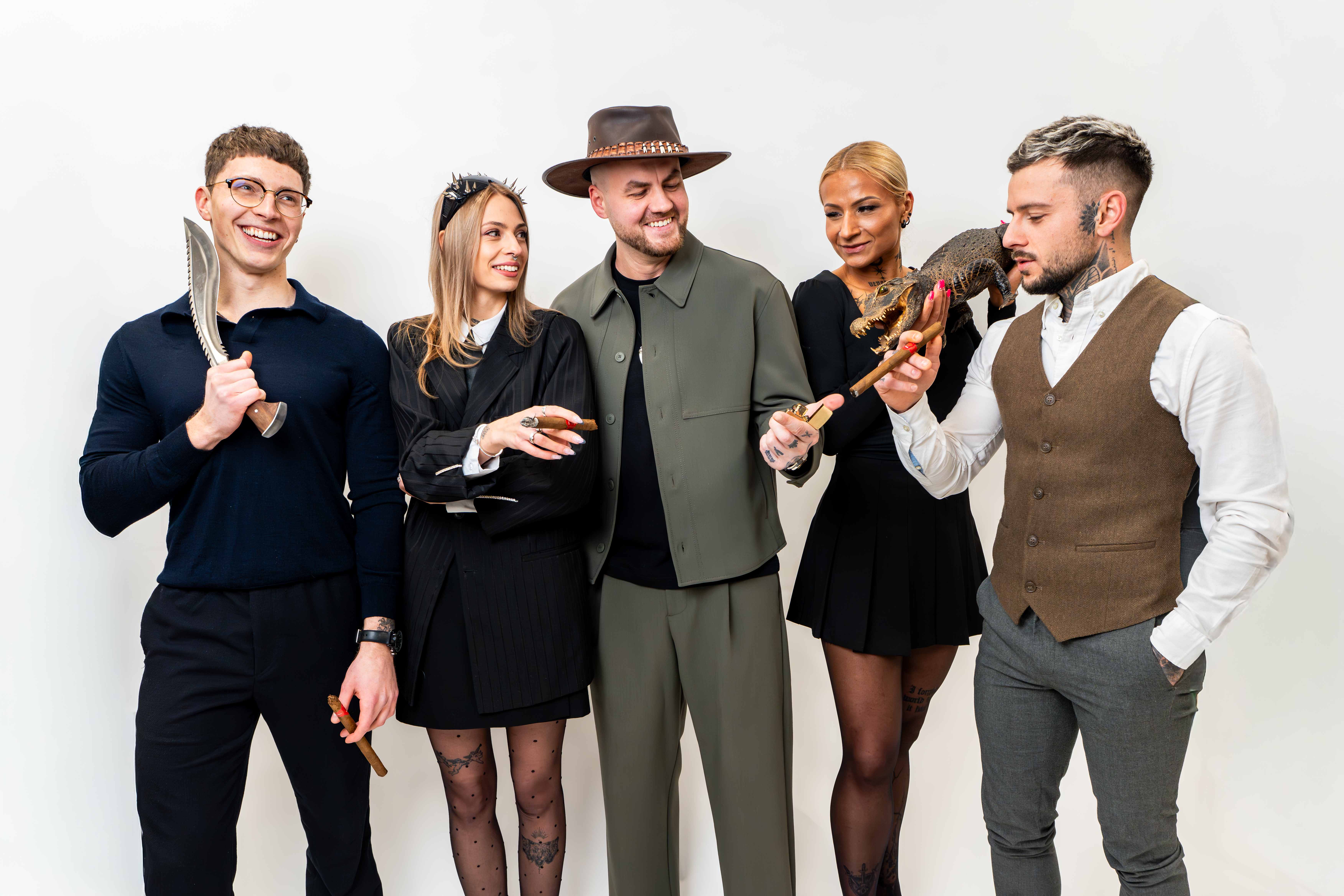 Ponas Aligatorius barbershop komanda Vilniuje